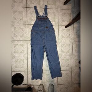 Blue Denim Overalls